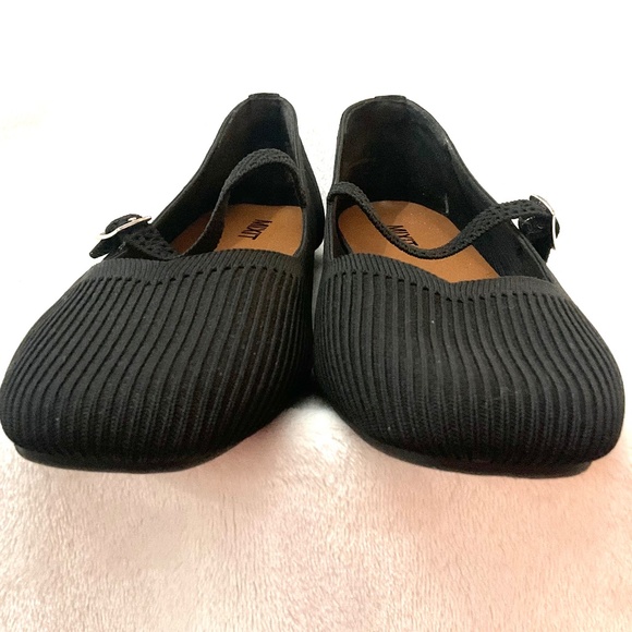 BLACK MIXIT MARY JANE SQUARE TOE BUCKLED SLIP ON BALLET SHOES SIZE 8M - Picture 14 of 14